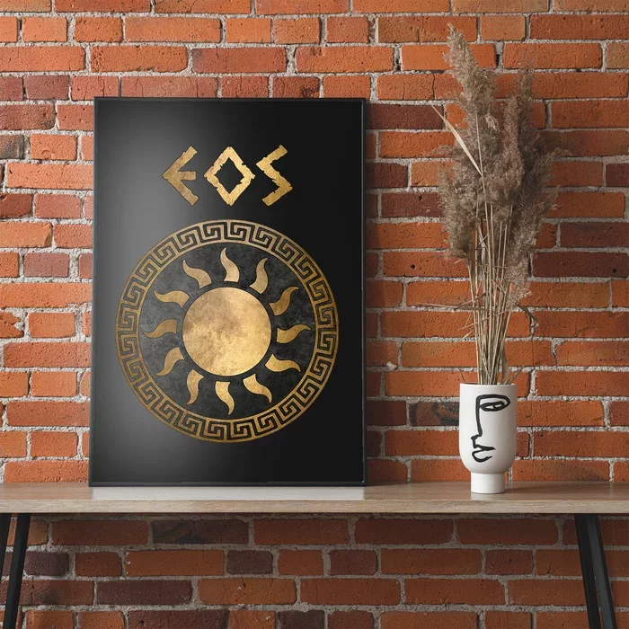 Eos Greek Goddess Of The Dawn Symbol Poster