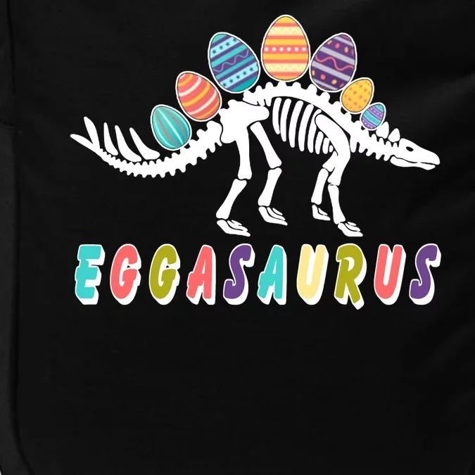 Eggasaurus Dino Stegosaurus Easter Egg Dinosaur Impact Tech Backpack