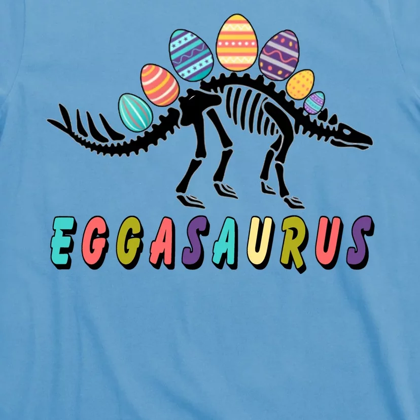 Eggasaurus Dino Stegosaurus Easter Egg Dinosaur T-Shirt