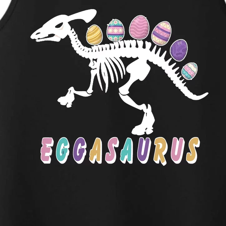 Eggasaurus Plateosaurus Funny Cute Easter Performance Tank