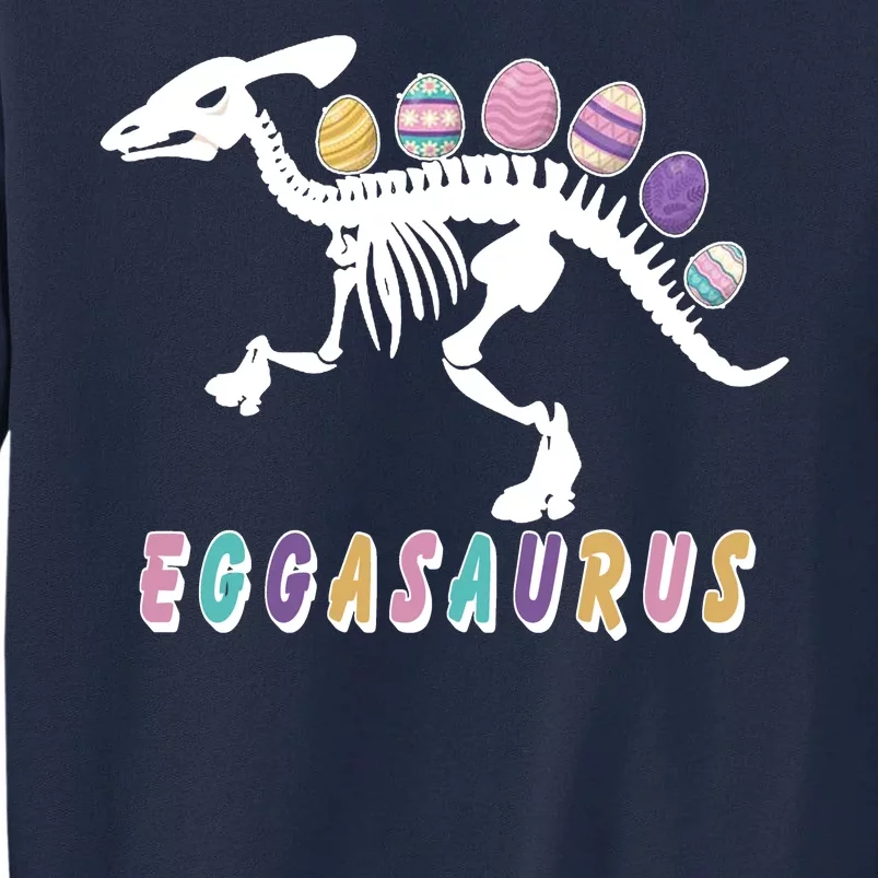 Eggasaurus Plateosaurus Funny Cute Easter Tall Sweatshirt