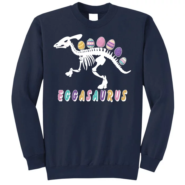 Eggasaurus Plateosaurus Funny Cute Easter Tall Sweatshirt