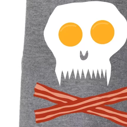 Eggs And Bacon Skull Doggie 3-End Fleece Hoodie