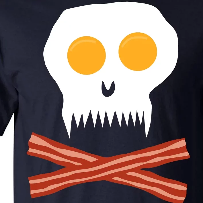 Eggs And Bacon Skull Tall T-Shirt