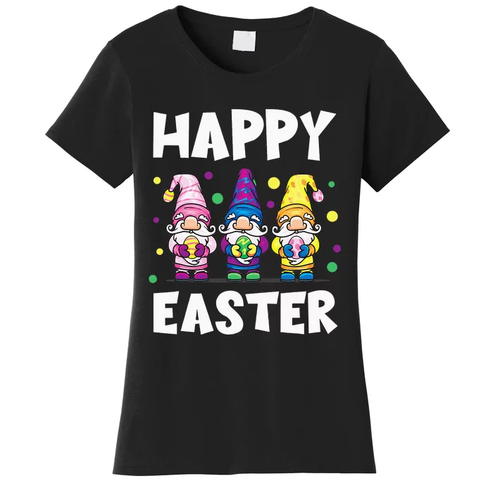 Easter Gnomes Happy Easter Egg Hunt Cute Women's T-Shirt