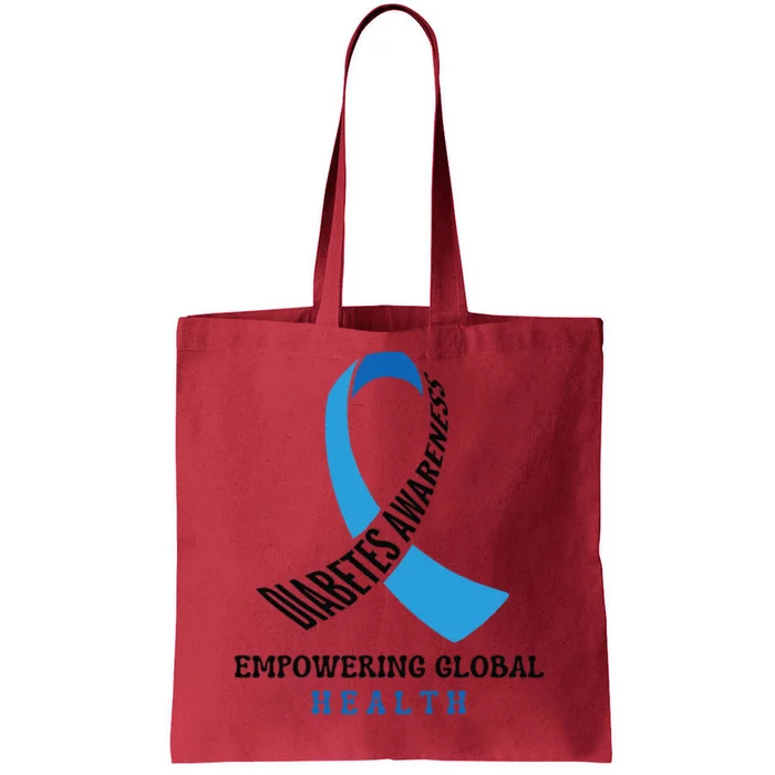 Empowering Global Health Diabetes Awareness Month 2024 Women Tote Bag