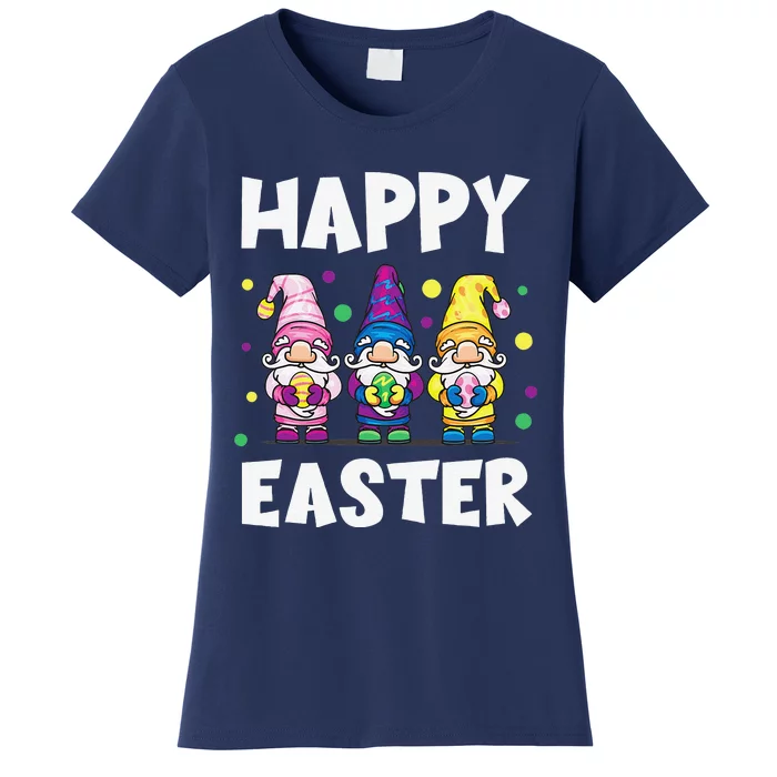 Easter Gnomes Happy Easter Egg Hunt Cute Women's T-Shirt