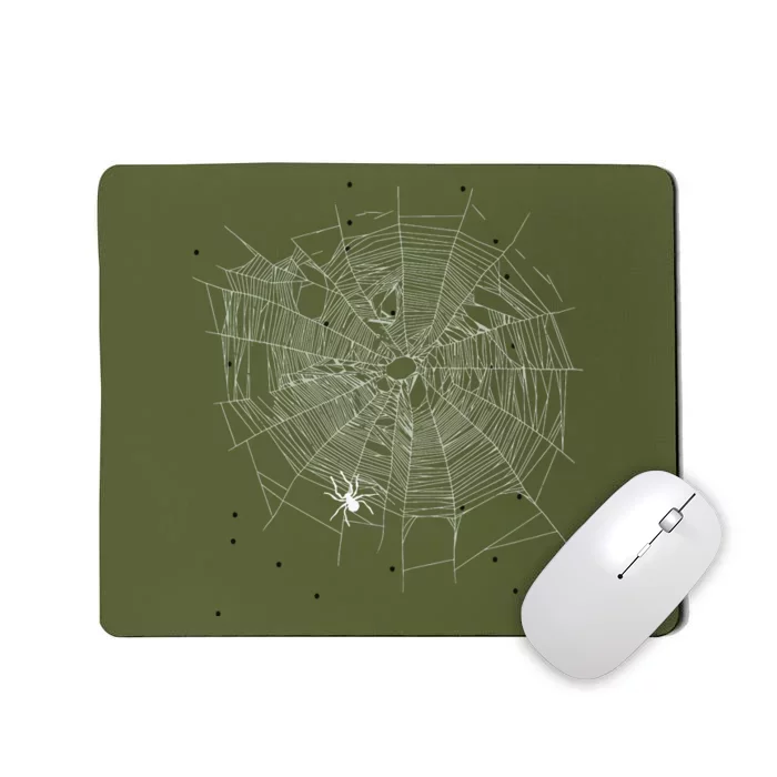 Entomologist Gift Idea Cobweb Spider Mousepad