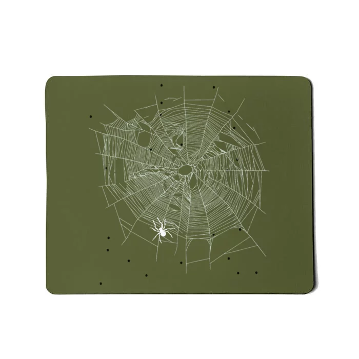 Entomologist Gift Idea Cobweb Spider Mousepad