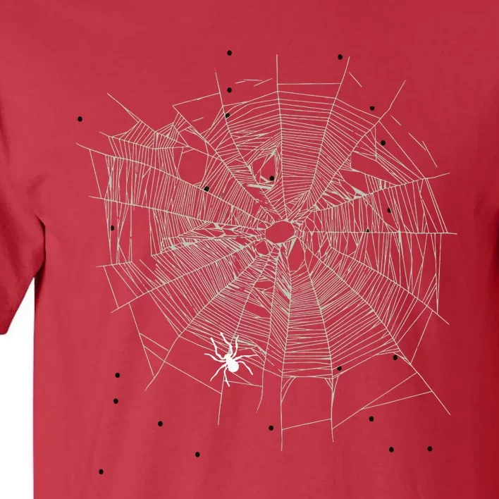 Entomologist Gift Idea Cobweb Spider Tall T-Shirt