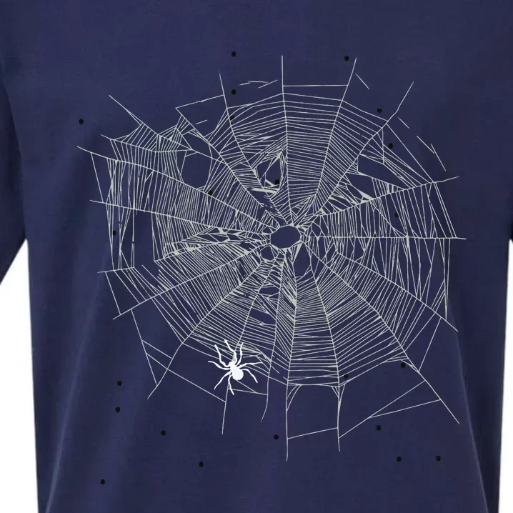 Entomologist Gift Idea Cobweb Spider Sueded Cloud Jersey T-Shirt