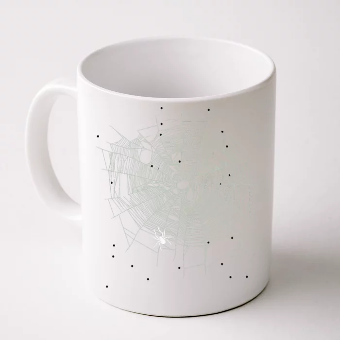 Entomologist Gift Idea Cobweb Spider Front & Back Coffee Mug