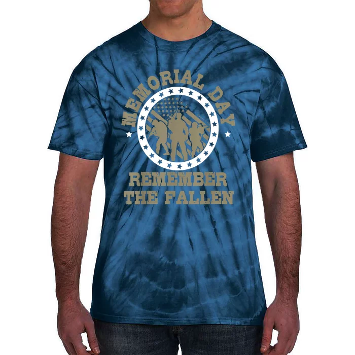 Eternal Gratitude Memorial Day TributeRemember The Fallen Tie-Dye T-Shirt