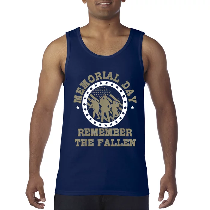 Eternal Gratitude Memorial Day TributeRemember The Fallen Tank Top