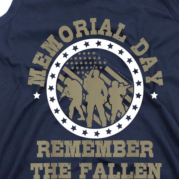 Eternal Gratitude Memorial Day TributeRemember The Fallen Tank Top