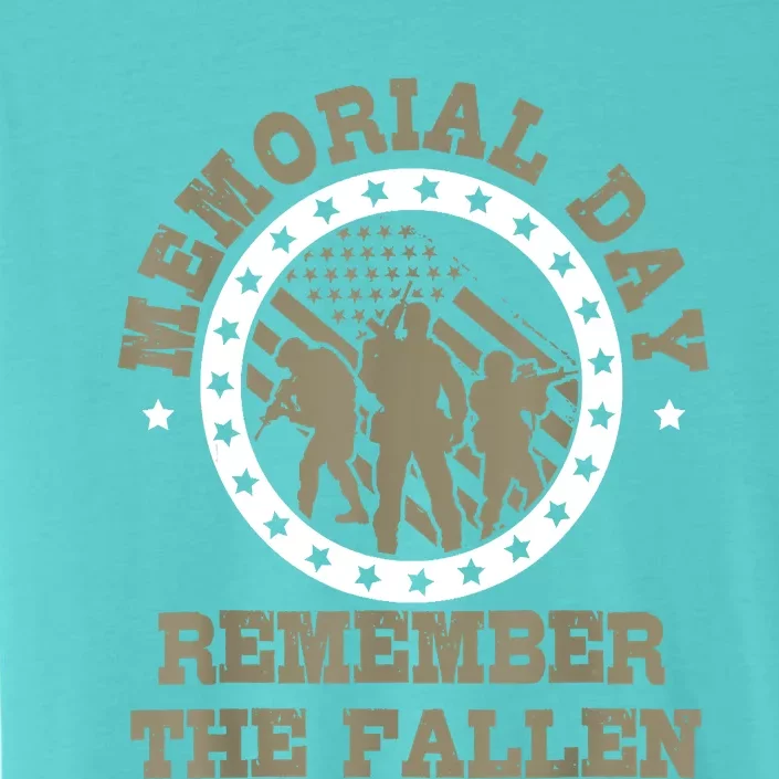 Eternal Gratitude Memorial Day TributeRemember The Fallen ChromaSoft Performance T-Shirt