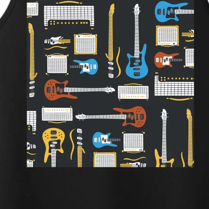 Electric Guitar Musical Performance Tank