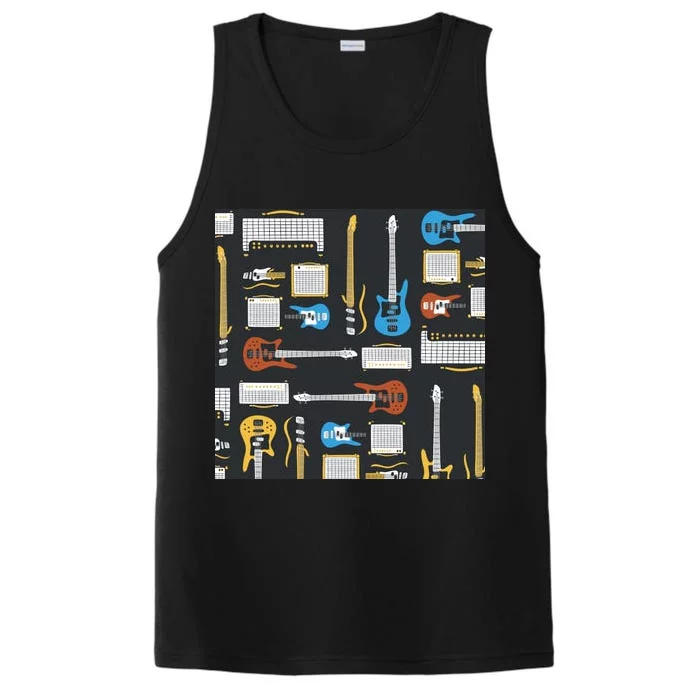 Electric Guitar Musical Performance Tank