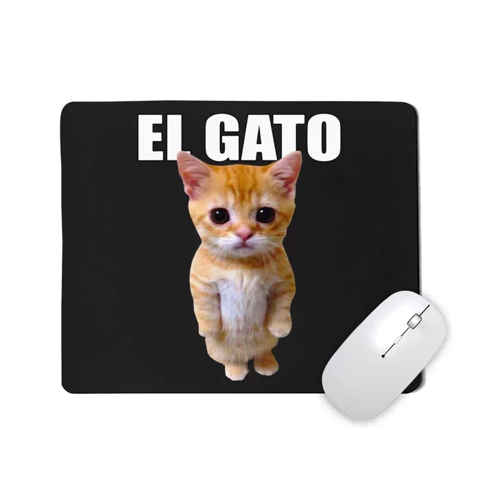 El Gato Meme Sad Crying Cat Munchkin Kitty Meme Trendy Mousepad