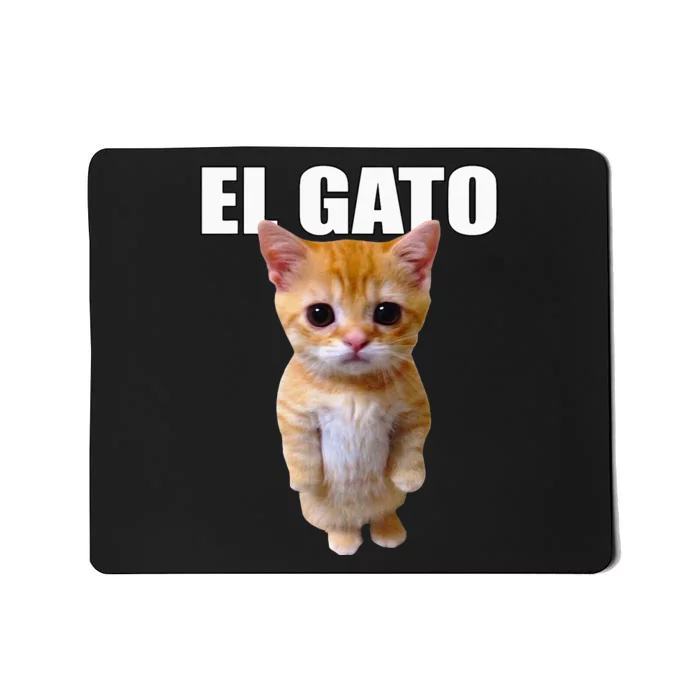 El Gato Meme Sad Crying Cat Munchkin Kitty Meme Trendy Mousepad