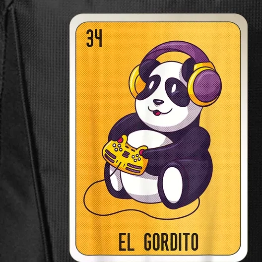 El Gordito Mexican Lottery Bingo Cards City Backpack