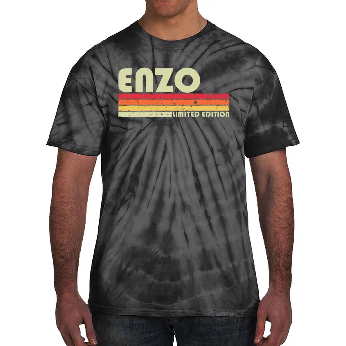 Enzo Gift Name Personalized Funny Retro Vintage Birthday Tie-Dye T-Shirt