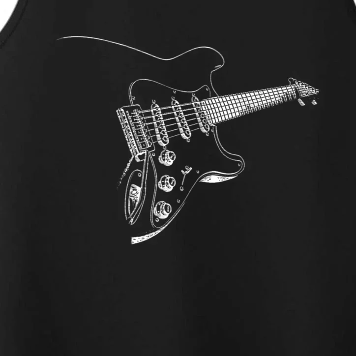 Electric Guitar Player Gift Performance Tank