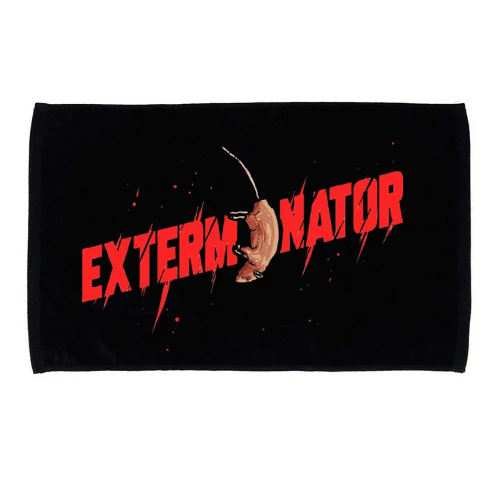 Exterminator Gift Pest Controller Mice or Bed Bug Control Microfiber Hand Towel