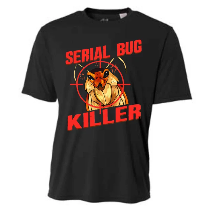 Exterminator Gift Pest Controller Mice or Bed Bug Killer Cooling Performance Crew T-Shirt