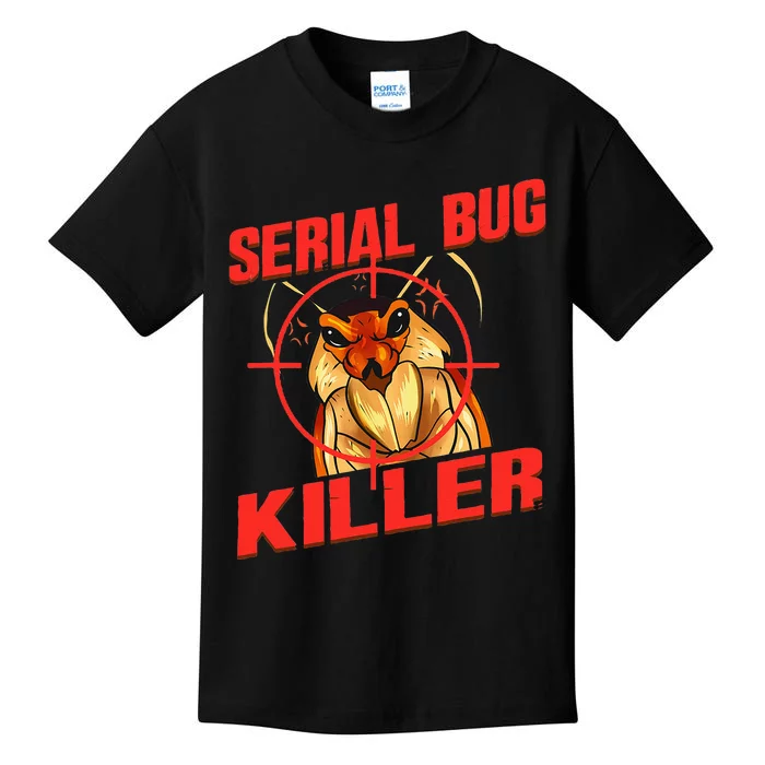 Exterminator Gift Pest Controller Mice or Bed Bug Killer Kids T-Shirt