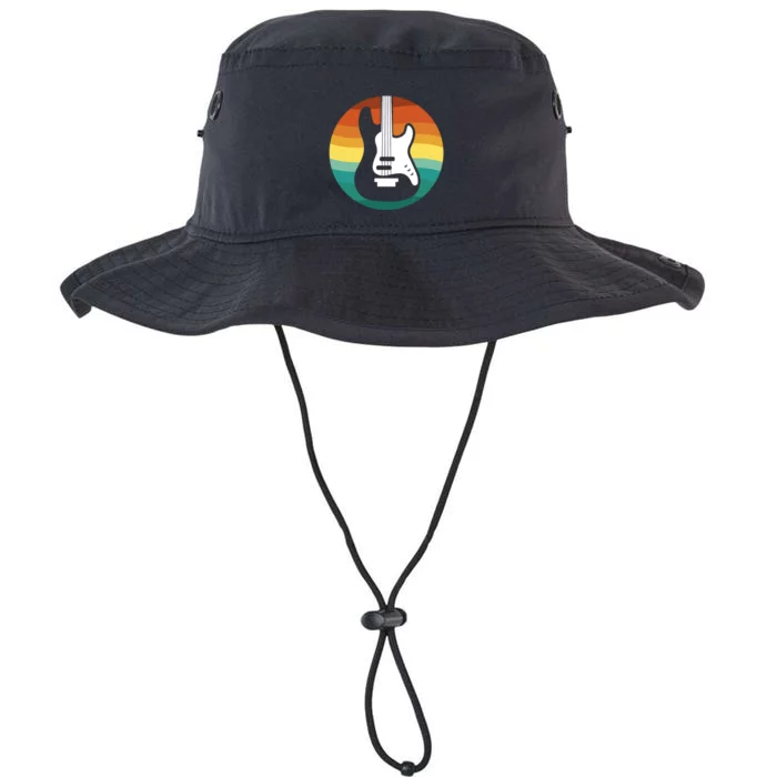 Electric Guitar Retro Sunset Legacy Cool Fit Booney Bucket Hat