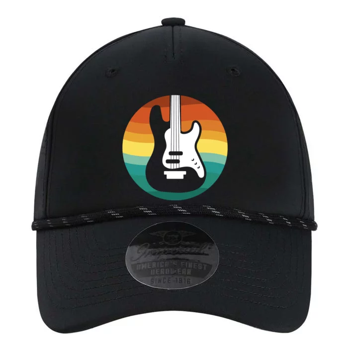 Electric Guitar Retro Sunset Performance The Dyno Cap