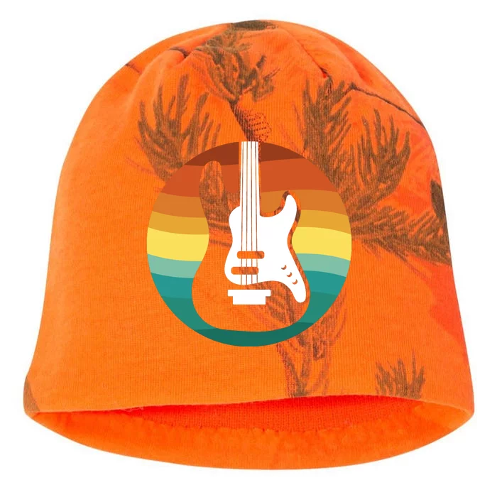 Electric Guitar Retro Sunset Kati - Camo Knit Beanie