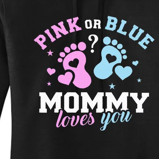 Exciting Gender Reveal Surprise for Expecting Mothers Women's Pullover Hoodie