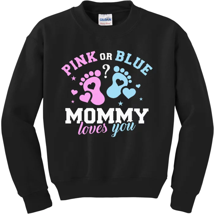 Exciting Gender Reveal Surprise for Expecting Mothers Kids Sweatshirt