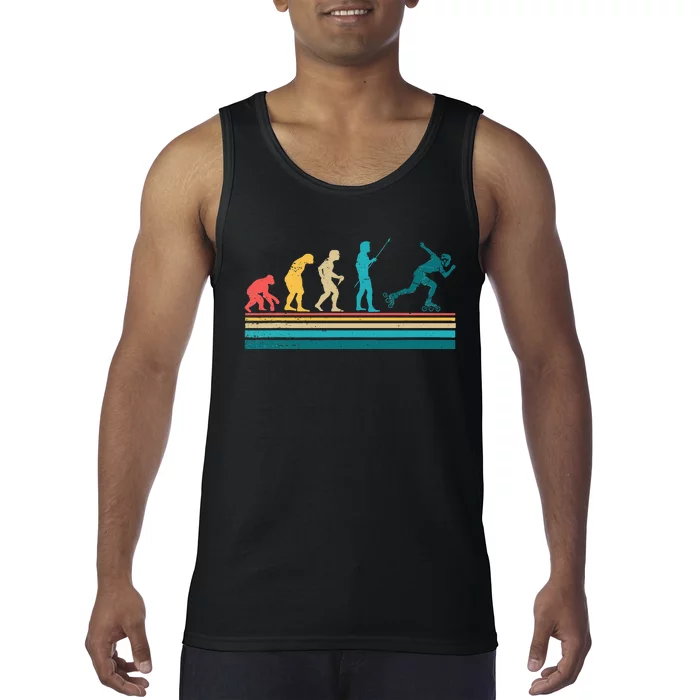 Evolution Graphic Roller Skates Roller Skating Inline Skates Tank Top