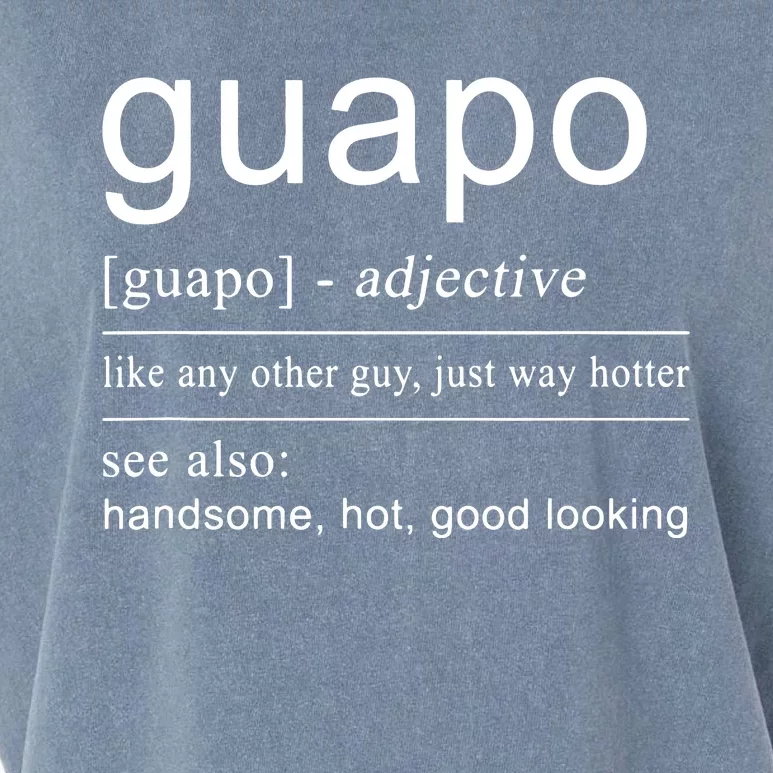 El Guapo Spanish Design For Spanish Gifts Garment-Dyed Women's Muscle Tee