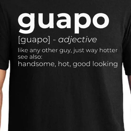 El Guapo Spanish Speakers Text Design Spanish Guapo Pajama Set