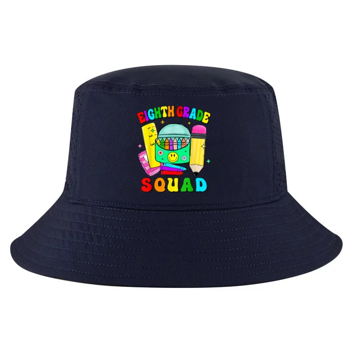 Eighth Grade Squad 8th Grade Team Back To School Boy Girl Cool Comfort Performance Bucket Hat