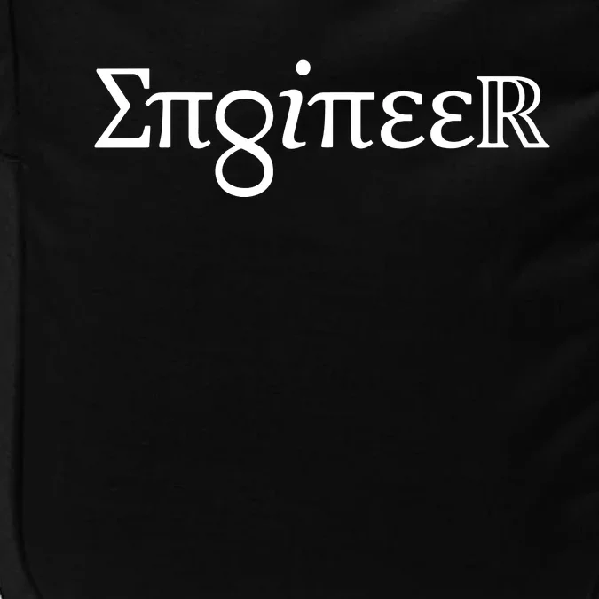 ENGINEER Gift Spelled Out In Symbols Engineering Impact Tech Backpack