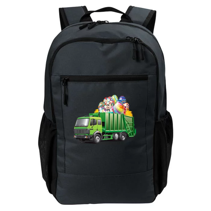 Easter Garbage Truck Eggs Funny Easter Day Great Gift Daily Commute Backpack