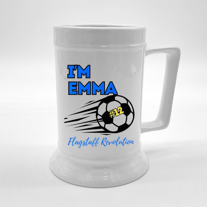 Emma Goes To Hawaii Front & Back Beer Stein