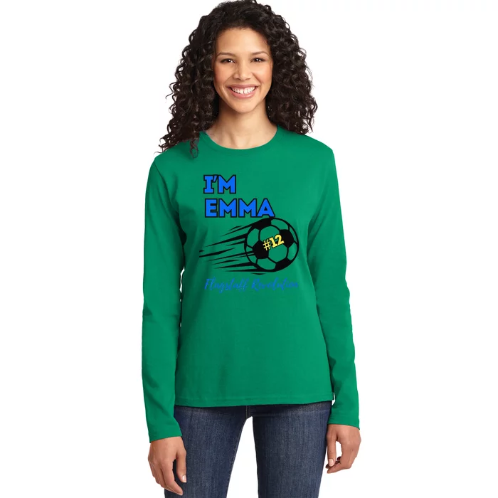 Emma Goes To Hawaii Premium Ladies Long Sleeve Shirt