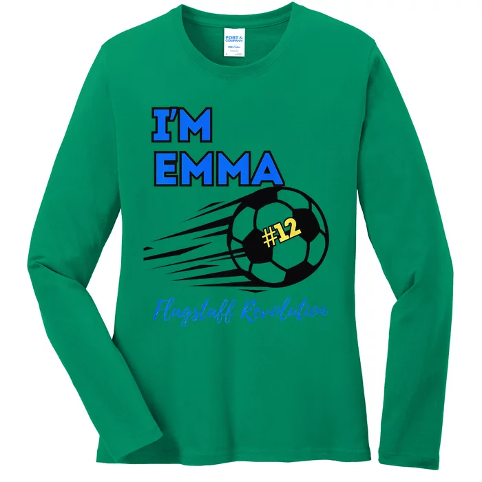 Emma Goes To Hawaii Premium Ladies Long Sleeve Shirt