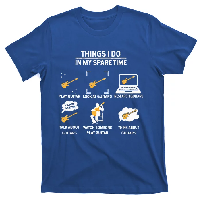 Epiphone Guitar Tee Guitar Things I Do In My Spare Time T-Shirt