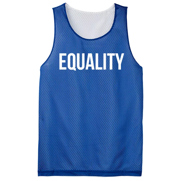 Equality Gift To Promote Equal Rights Gift Mesh Reversible Basketball Jersey Tank