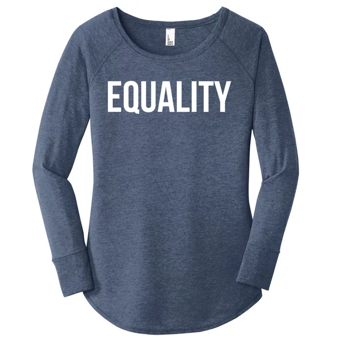 Equality Gift To Promote Equal Rights Gift Women's Perfect Tri Tunic Long Sleeve Shirt