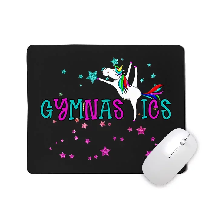 Enchanting Gymnastics Unicorn Gymnasts Aesthetic Mousepad