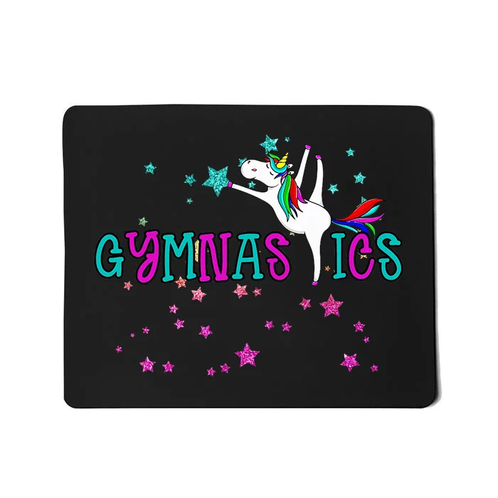 Enchanting Gymnastics Unicorn Gymnasts Aesthetic Mousepad