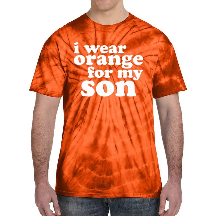 End Gun Violence Awareness For My Son I Wear Orange Tie-Dye T-Shirt